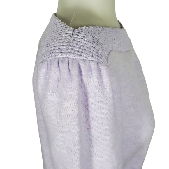 VARIETY Purple Boatneck Embroidered Sweater sizeM - Picture 7 of 13